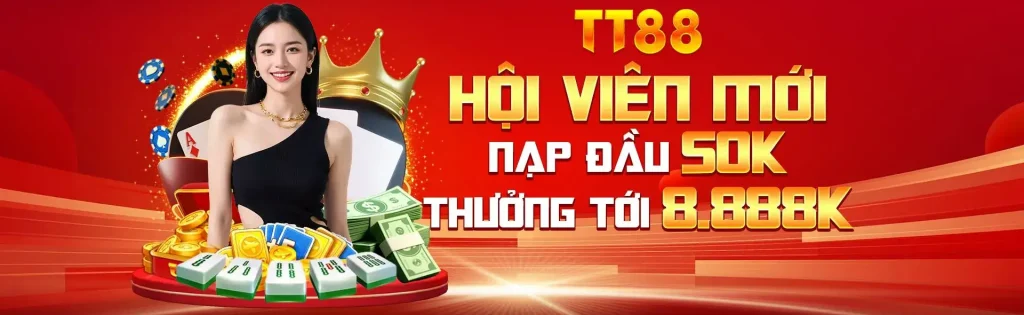 Nạp đầu trang TT88 tặng đến 8888k